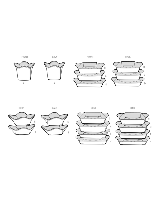 Symønster PDF-symønster - Simplicity 3025 - Indretning | Billede 1