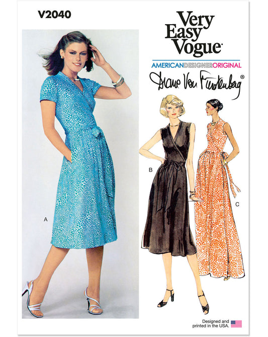 Symønster Vogue Patterns 2040 - Kjole Vintage - Dame | Billede 2