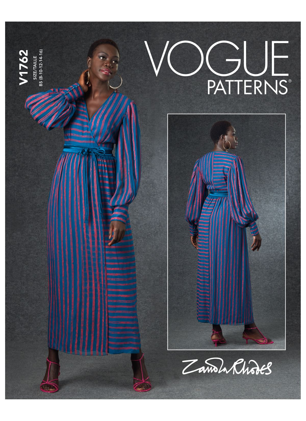 Symønster Vogue Patterns 1762 - Kjole - Dame | Billede 4