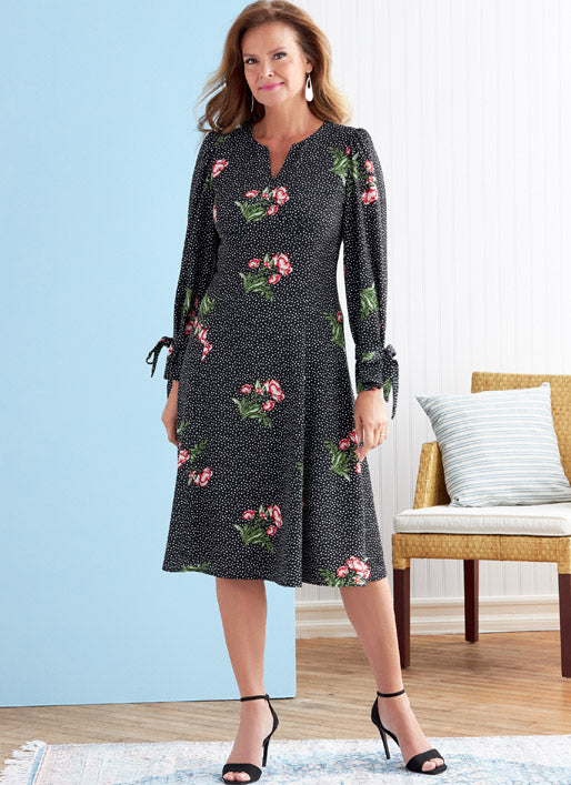 Symønster Butterick 6805 - Kjole - Dame | Billede 4