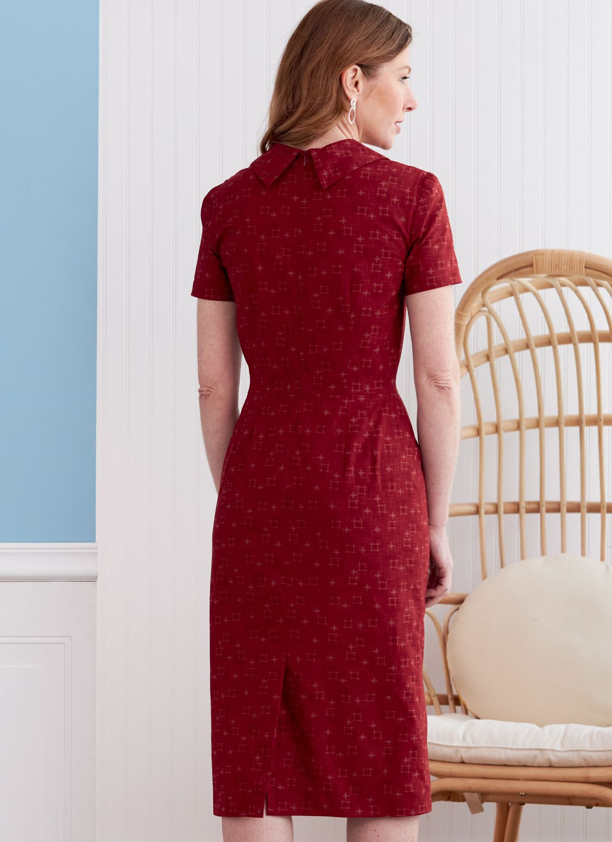 Symønster Butterick 6849 - Kjole - Dame | Billede 3