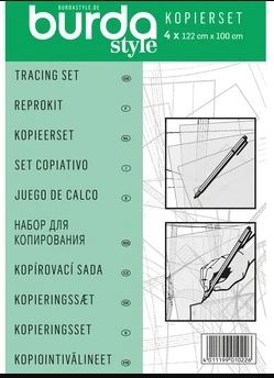 BURDA KOPIERINGSSET - Mønsterpapir