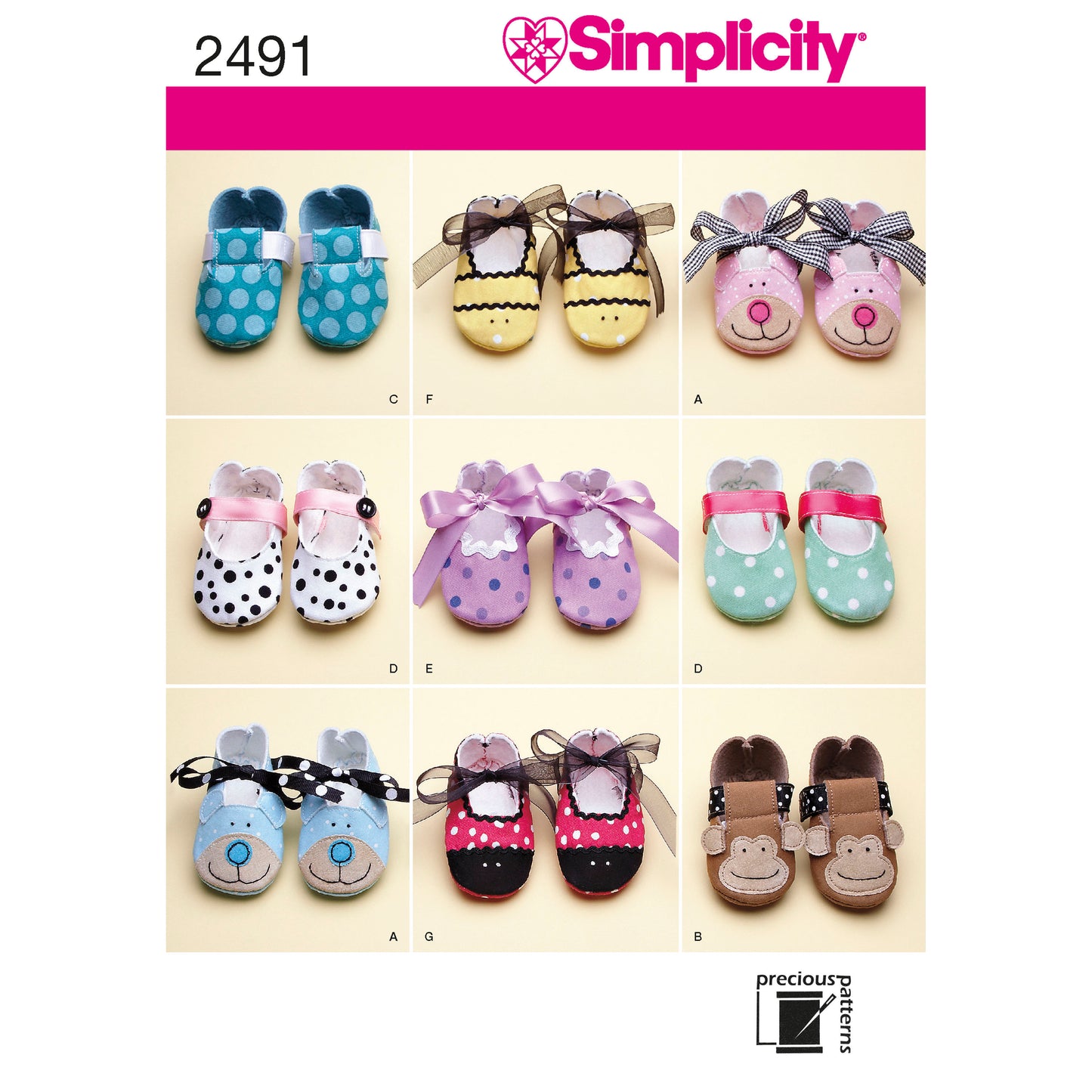 Symønster Simplicity 2491 - Baby | Billede 9