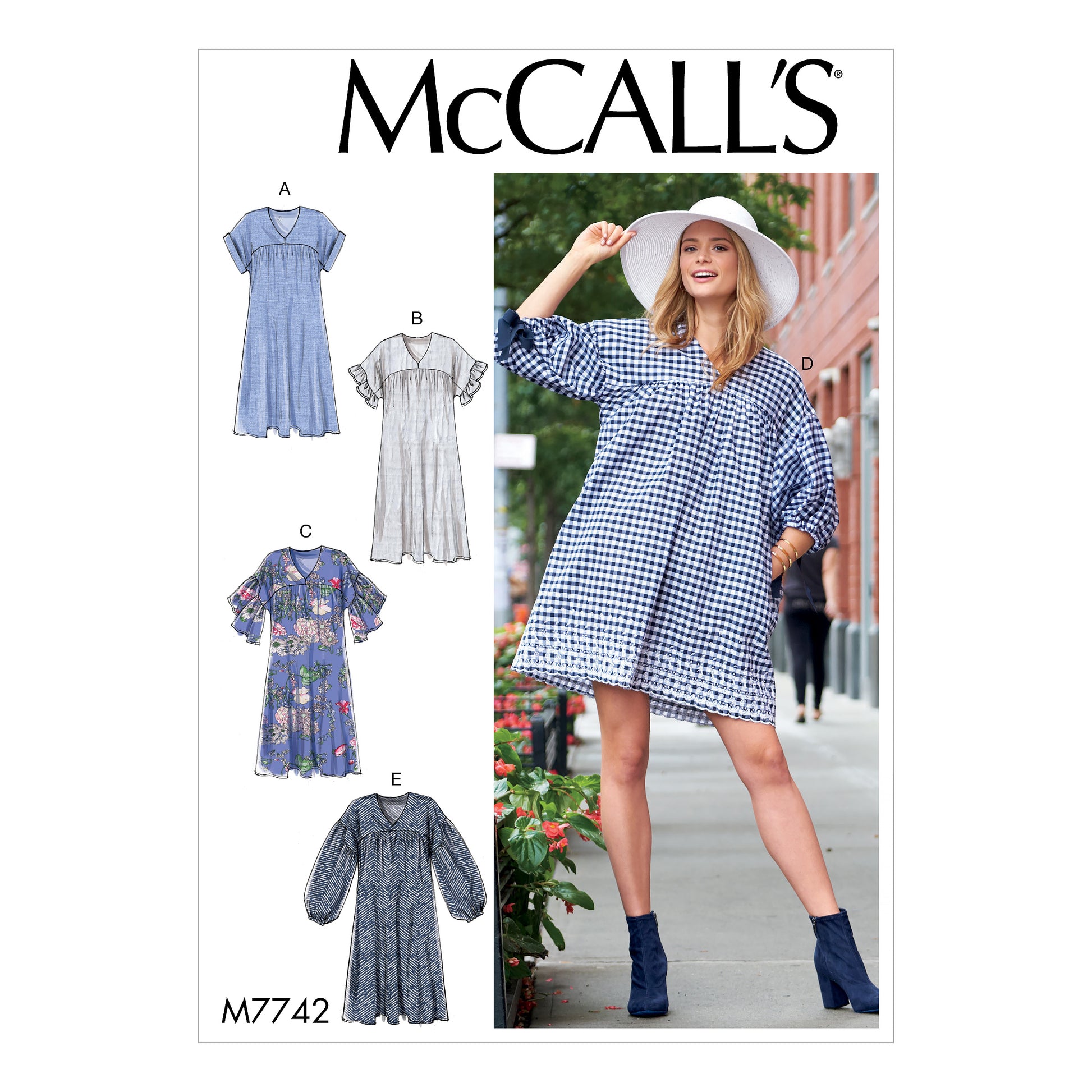 McCall's Pattern 4256 - Size Y (Xsm, Sml, Med)